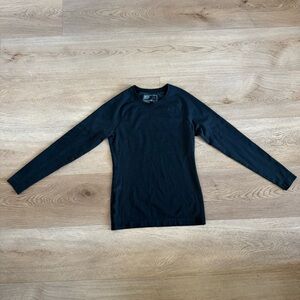 FIGS Salta Seamless Longsleeve Underscrub Medium Dark Harbor